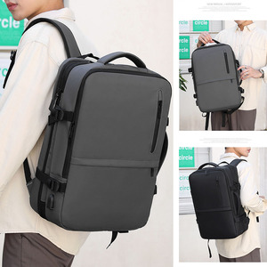 Custom Scalable <b>Large</b> Capacity Oxford <b>Rucksack</b> Zipper Extensible Outdoor Sport Travel Business Waterproof Unisex Anti-Theft USB - Product Image 2