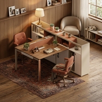 Écran de confidentialité pour bureau 2 places, durable, ergonomique, résistant aux rayures, imperméable, finition importée, panneau écologique E1, grand format