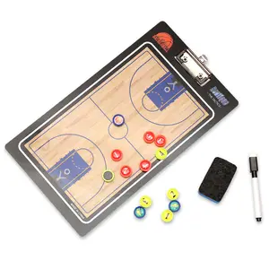 PVC Basketball Tactical Board Double-sided Magnetic Basketball Game Coach Teaching Teaching Board Sand Table