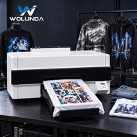 Imprimante DTG Wolunda, imprimante numérique pour t-shirts, double tête d'impression, impression directe sur vêtement, machines d'impression sur coton