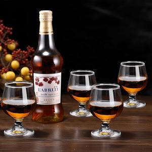 <span class=keywords><strong>Copa</strong></span> de <span class=keywords><strong>cristal</strong></span> de globo de coñac con patas multiusos transparente, vasos de <span class=keywords><strong>copa</strong></span> de Brandy de tallo corto de 17oz - Product Image 2