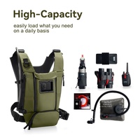 Sac de poitrine Pro 180x personnalisé, léger, pour la randonnée, avec porte-téléphone, gourde souple de 500 ml, sac de course pour hommes et femmes