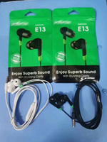 Écouteurs filaires 3,5 mm avec microphone mains libres, prise stéréo universelle 3,5 mm pour Oraimo – Grande vente en Afrique