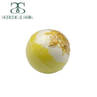 S&Soak - Produits de bain de luxe en marque privée - Ensemble de boules de bain artisanales - Détente avec logo - Bombes de bain organiques multicolores