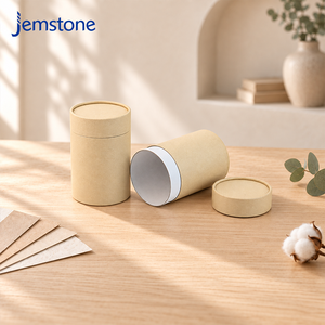 Customized Eco Friendly Kraft Paper Tube Packaging Box Food Loose Leaf Tea Flower Tea Cylinder Packaging Cosmetic Perfume Tube - Product Image 2
