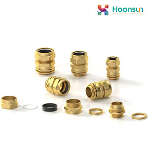 Prensaestopas de Latón CW de Doble Compresión Hoonsun, a Prueba de Explosiones, IP68, Bajo Voltaje, Exd IIC Gb - Product Image 2