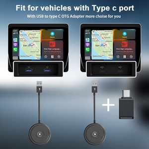 Adaptador Inalámbrico CarPlay para <span class=keywords><strong>Apple</strong></span>, Convertidor de CarPlay con Cable a Inalámbrico para <span class=keywords><strong>iPhone</strong></span> para Autos con CarPlay con Cable de Fábrica - Product Image 4