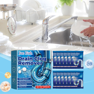 Compresse Effervescenti per Disotturazione Tubi, Dissolvono Ostruzioni in <span class=keywords><strong>WC</strong></span>, Scarichi a Pavimento e Cucina, Compresse Deodoranti - Product Image 3
