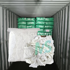 Trapos de Algodón Blanco de Alta Absorción, Trapos de Limpieza de Fibra de Algodón Procesada, Trapos Industriales para Reparación Naval y Limpieza de Motores - Product Image 1