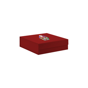 Boîte à parfum à couvercle magnétique rouge, bouteille de parfum de luxe avec boîte en papier, emballage, bouteille de parfum et boîte - Product Image 1