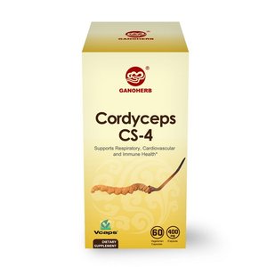 GANOHERB Cordyceps 800mg 60 Cápsulas vegetarianas No OGM Sin gluten Cordyceps Sinensis Cápsula OEM Suministro de suplementos de hierbas - Product Image 5