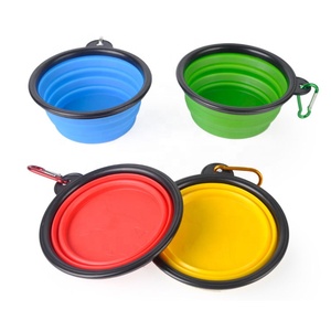 Kingtaleportátil de viaje al aire libre de silicona plegable para mascotas gato con <span class=keywords><strong>comida</strong></span> de perro de alimentación de agua de - Product Image 2