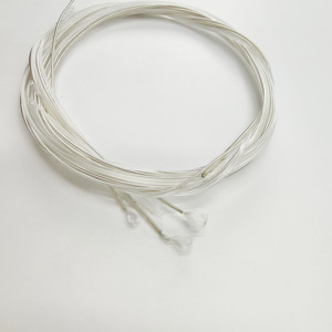 Cuerdas de Guitarra Clásica de 6 Cuerdas, de Cobre Puro y Nylon, con Núcleo de Nylon Compuesto Plateado y Embalaje Individual - Product Image 1