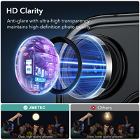 Film de protection d'objectif d'appareil photo en verre trempé transparent anti-rayures HD pour iPhone 15 14 Pro 16 17 Air