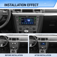 Autoradio MP5 BQCC 7 pouces avec écran LED IPS, CarPlay sans fil, Android Auto, FM AM RDS BT, lecteur DVD multimédia coloré, stéréo pour Opel