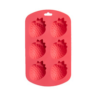 Moule de complément alimentaire pour bébé jetable résistant aux hautes températures Silicone liquide de qualité alimentaire Bonbons à glaçons en forme de fruit sans danger pour le four