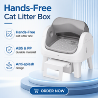 PetPivot AutoScooper 12 Lite Freihändige Katzentoilette Anti-Spritz ABS PP Automatische Katzentoilette Großhandel, Direkt ab Werk