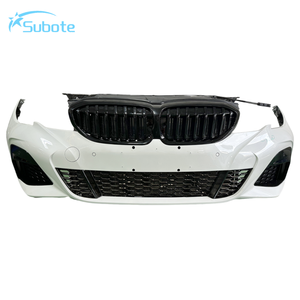 Convient pour <span class=keywords><strong>BMW</strong></span> Série 3 G20 330i M Sport Pare-chocs avant Complete Front Nose Cutting Component Grille Car Body Kit - Product Image 1