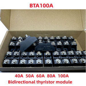 Module Thyristor Bidirectionnel BTA100A BTA40A 50A 60A 80A Tension de Résistance 1000V Petite Machine de Soudage par Points Haute Puissance BTA100A - Product Image 2