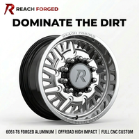 Jantes forgées tout-terrain à charge lourde, design maillé, homologuées DOT pour Ford F250 F350 Super Duty Pickup