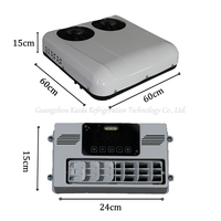 Climatiseur de toit 12V tout-en-un sans consommation de carburant pour chauffeurs de transport de passagers longue distance