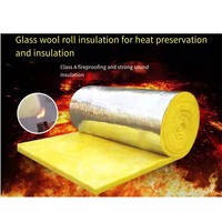 Couverture en fibre de verre haute performance, premium, avec revêtement en feuille réfléchissante pour l'isolation thermique, 100 mm, pour toiture