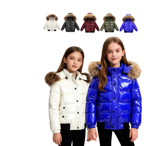 Luxury Kids Padded Jacket Unisex 2-11 Years Casual Hooded Warm Winter <b>Coat</b> 90% <b>Duck</b> <b>Down</b> Windproof Breathable - Product Image 2