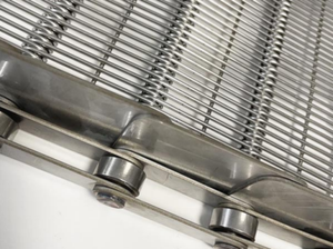 Paslanmaz çelik göz bağlantı konveyör bant anında dondurulmuş dondurucu - Product Image 6