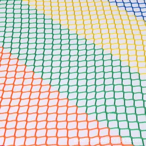 Wholesale custom colored red/green/blue/white playground play safety net outdoor child safety net
