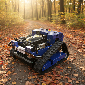 Mini-tracteur robot agricole haute performance CE EPA personnalisé à braquage zéro, mini-tondeuse télécommandée intelligente à essence - Product Image 4