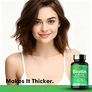 Tabletas de Biotina con Suplementos Nutricionales para la Personalización Privada, Promueven el Sistema Inmunológico - Product Image 6