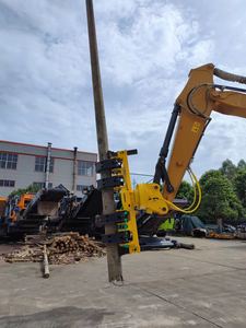 Machines de construction et de bâtiment, grappin pour poteaux lourds pour excavatrice, rotation à 360 degrés, grappin pour poteaux, grappin pour bois - Product Image 2
