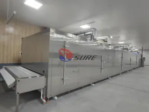 Easy To Operate Fast Tunnel Freezing Chicken Freezer Machine