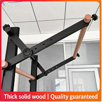 Torre de barras de pared sueca profesional de acero y madera, equipo de entrenamiento sensorial para interiores para gimnasio en casa