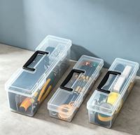 Caja de Herramientas Multifuncional para el Hogar, Llave Inglesa Portátil, Accesorios para Tornillos, Compartimentos para Piezas, Caja de Almacenamiento y Organización