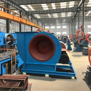 Ventilateur centrifuge de ventilation de cabine de peinture industrielle robuste, faible bruit, support OEM/ODM, autoportant, couleur 220V/380V - Product Image 2