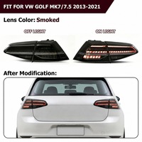 Feu arrière LED fumé pour VW Volkswagen Golf MK7 MK7.5 TSI 2013 2014 2015 2016 2017 2018 2019 2020