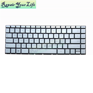背光西班牙语键盘，适用于 HP 14-BS 240 G6 14-BK 14-BF 14M-BA 14-BW 14-DF 14-CF 14S-CR 14-BP TPN-Q189 键盘 小号 Enter 键 - Product Image 5