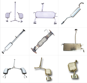 كاتم صوت العادم عالي الجودة لتويوتا كامري جديد عادم خلفي متوسط - Product Image 2