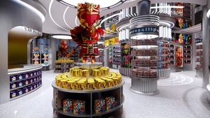 Support et étagère modulaires pour présentoir de boîtes mystères |   Solution complète pour la rénovation de magasins de jouets et l'aménagement de présentoirs de vente au détail - Product Image 4