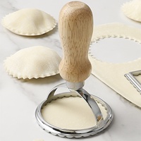 Emporte-pièce rond en alliage de zinc pour raviolis, moule à pâte DIY, petit presse-pâte manuel pour la cuisine domestique, ustensile de cuisine pour la préparation de dumplings