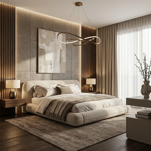 Letti King Size Personalizzabili, Supporto per Design e Disegni Disponibile, Mobili su Misura per Ville e Hotel, Design Gratuito - Product Image 5