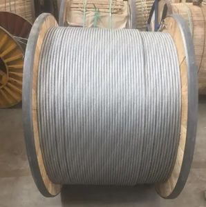 Câble à <span class=keywords><strong>fibre</strong></span> <span class=keywords><strong>optique</strong></span> OPGW à tube central 12-48 fibres, autoportant, en acier recouvert d'aluminium (ACS) pour ligne électrique aérienne - Product Image 4