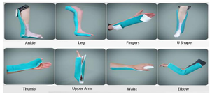 RTMED Medisch Chirurgisch Polymeer Verband Orthopedische Glasvezel Gipsverband <span class=keywords><strong>Splint</strong></span> Medische Verbruiksartikelen voor Ziekenhuizen - Product Image 6