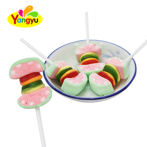 ธีมอาหารมาแรง เบอร์เกอร์มาร์ชเมลโลว์ป๊อปพร้อมแท่งสำหรับเป็นของขวัญ - Product Image 6