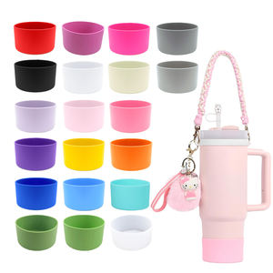 Funda Protectora de Silicona Personalizada para Vaso Stanley de 40 oz, Cubierta Inferior para Botella de Agua, Accesorios para Taza Stanley - Product Image 1