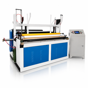 Machine automatique de fabrication de papier toilette de qualité supérieure avec déroulage et perforation de rouleaux jumbo - Product Image 6