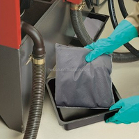 Absorbant de déversement d'huile, contrôle des déversements de carburant, chaussette non tissée en tissu non tissé, poudre chimique, usage général, universel, oreiller de petite taille