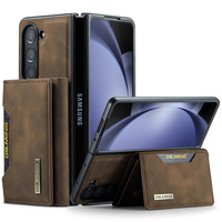 Étui de luxe 2-en-1 en cuir PU avec porte-cartes magnétique pour Samsung Z Fold 7 6 5 4 3 8 Ultra – Housse antichoc détachable avec portefeuille