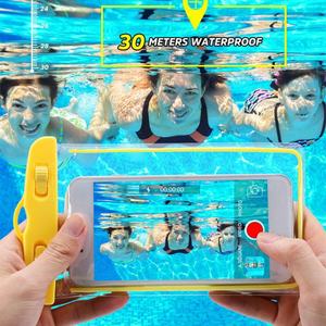 Funda Universal Impermeable para Teléfono Móvil, Bolsa Sumergible Sellada de PVC Transparente para Natación, Funda Protectora Personalizada a Prueba de Agua - Product Image 2